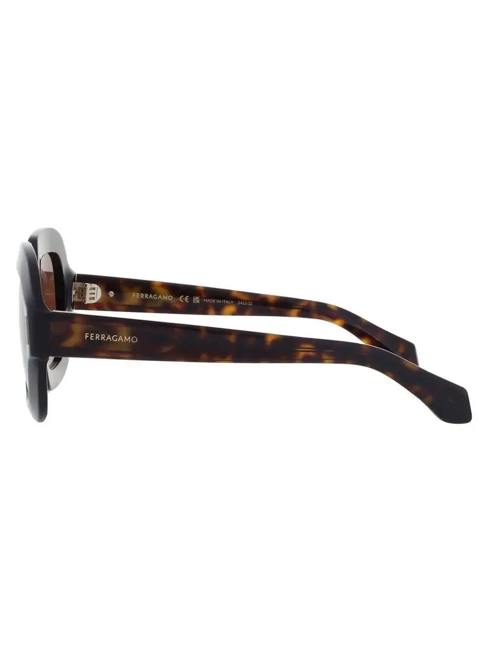 Ferragamo Brown Square Ladies #265287F83B